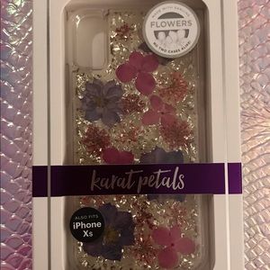 iPhone X/Xs Case-Karat Petals